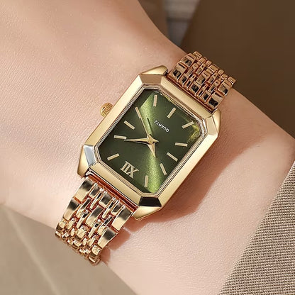 Old Money Watch Gold Multicolor Dial