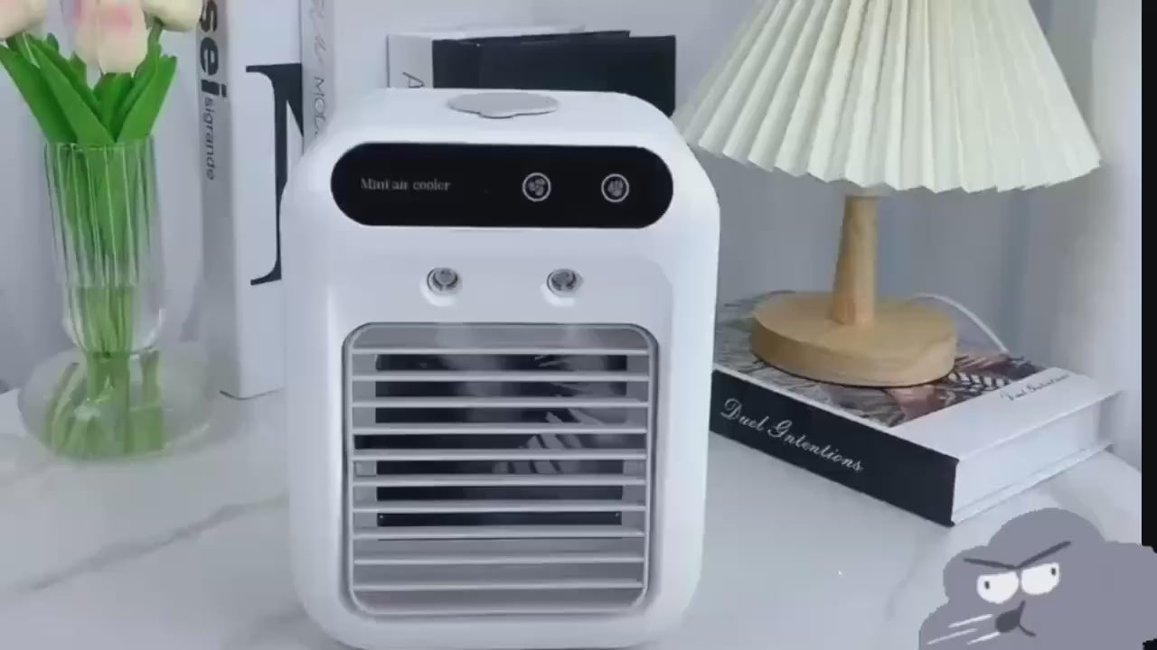 Portable All-In-One Cooling & Humidifying Fan