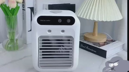 Portable All-In-One Cooling & Humidifying Fan